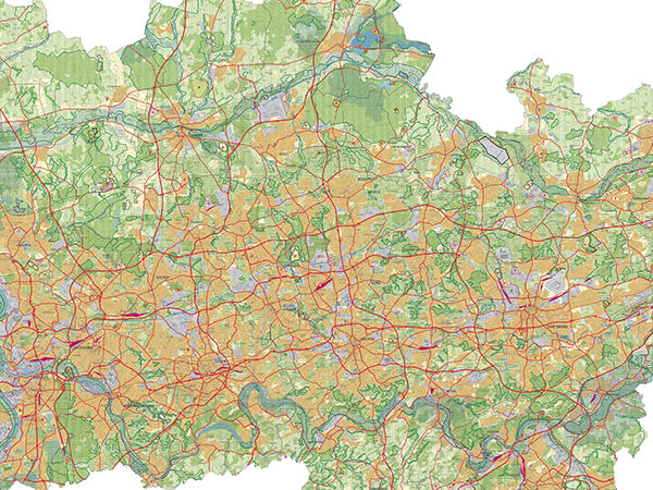 Karten-Ausschnitt aus dem Regionalplan